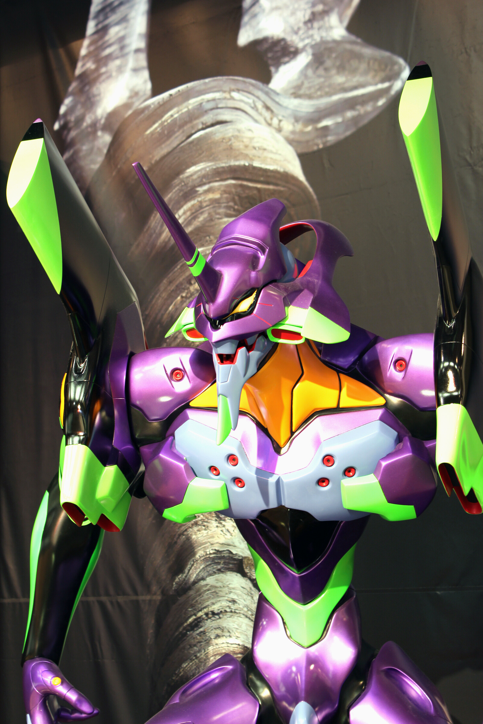 Just imagine real scales of EVA and the Lance of Longinus. 2