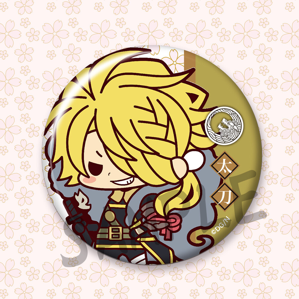 Adorable Touken Ranbu -Online- Sakurai Ver. Vol. 3 Trading Badge Collection Available April 2017! 3