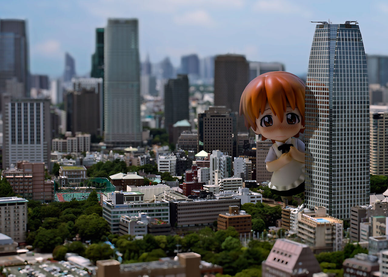 Is it a Dream or Reality? It’s Tilt-shift Photography With Popular Anime Figures! 2