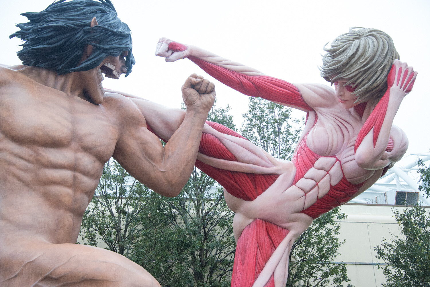 Inside the *Attack on Titan: The Real* area 6