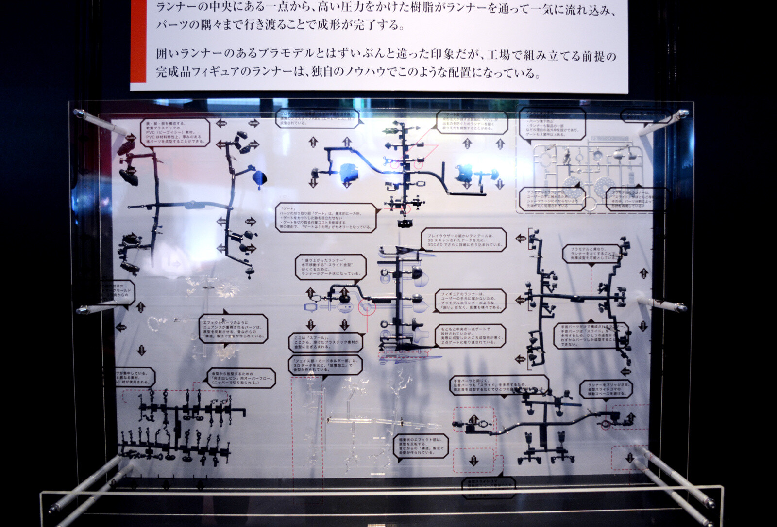 Parts being produced 8