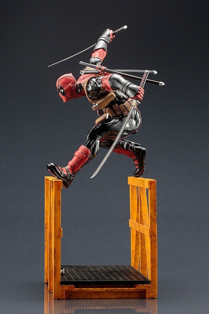 Kotobukiya Launches ArtFX Marvel Series with Fan-Favorite Antihero Deadpool! 7