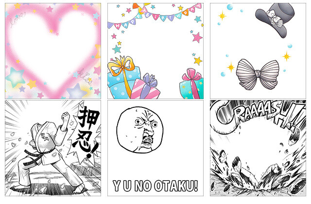 Create Otaku Camera Frames and Connect with the World! 1