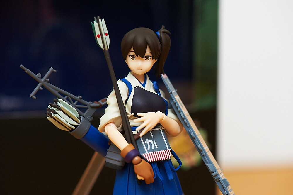 A reproduction of a pose in the game. 10