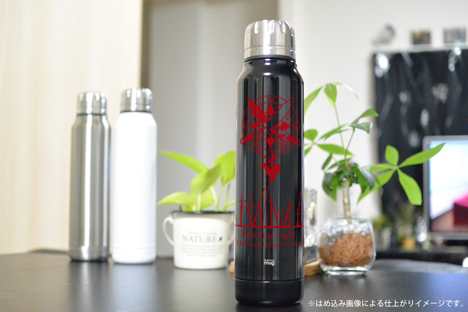 Fate/stay night: Unlimited Blade Works Modern Square Dish, Thermo Mug Umbrella Bottle & Mobile Pouch Available on Cross Crowdfunding! 7