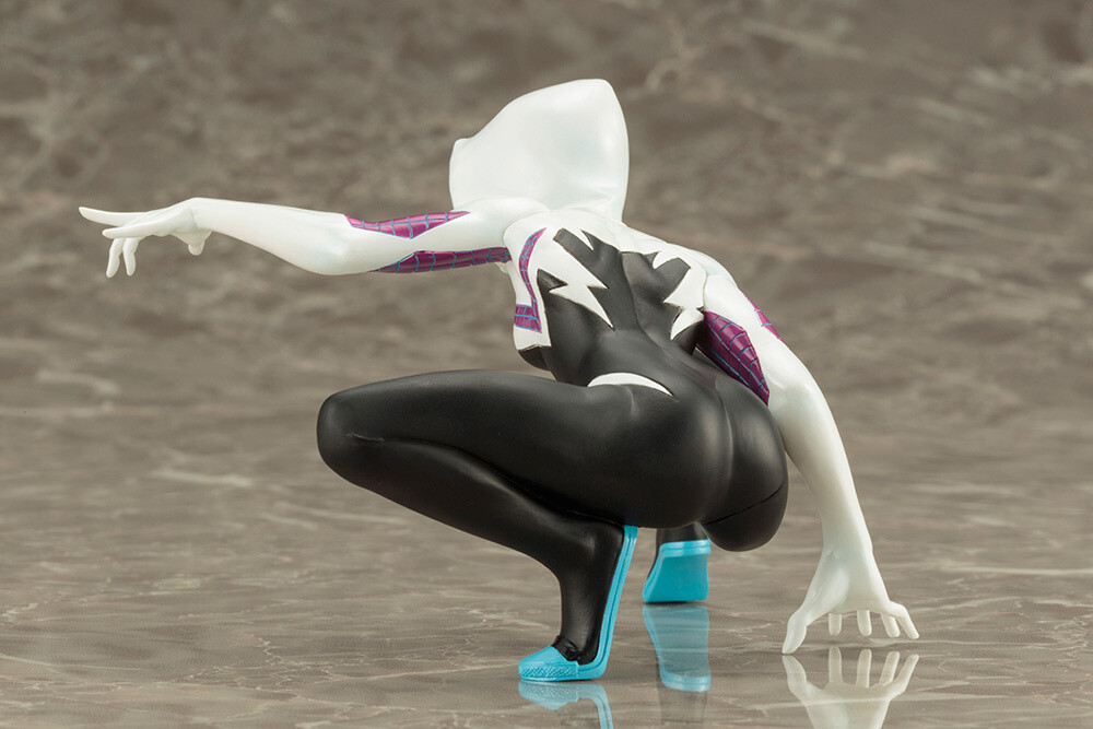 Gwen Stacy Lands in Kotobukiya’s Spider-Man Hall of Fame Figure Series! 3
