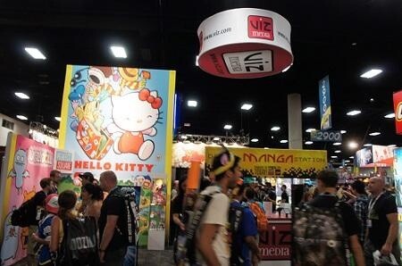 Viz Media booth 1