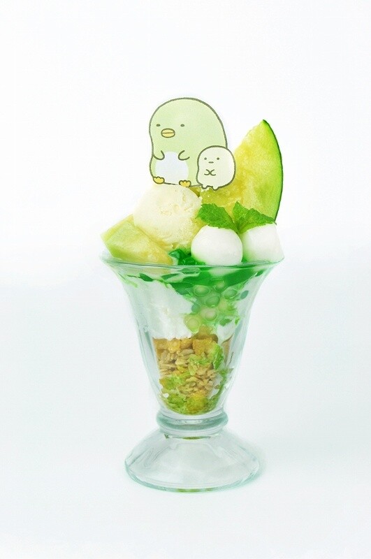 Kissa Sumikko menu item: Penguin?’s Round Cucumber? ~It’s a Melon~ 1