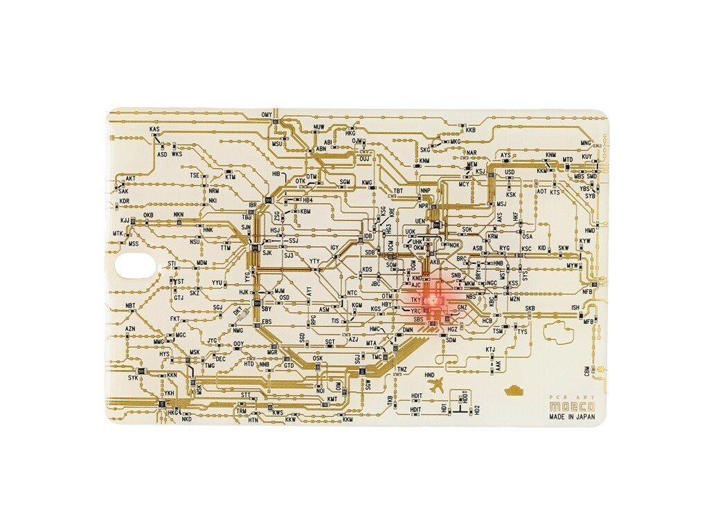 Tokyo Circuit Route Map (white) 3