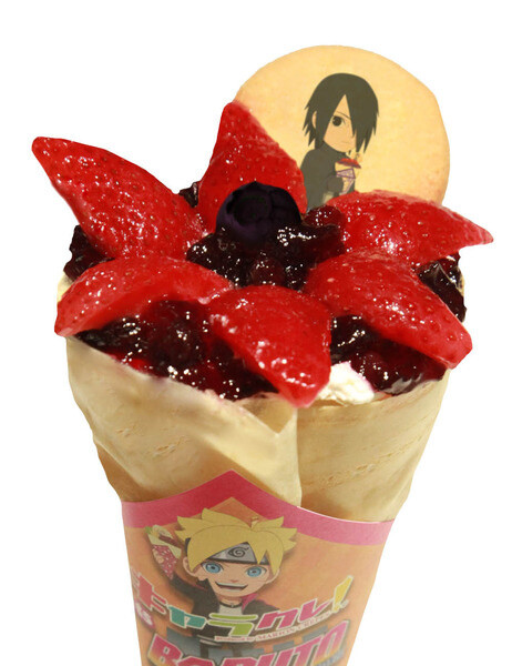 Naruto, Boruto, and Others on Crepes for a Limited Time! Inside, Sakura Denbu in Hamburger!? 4