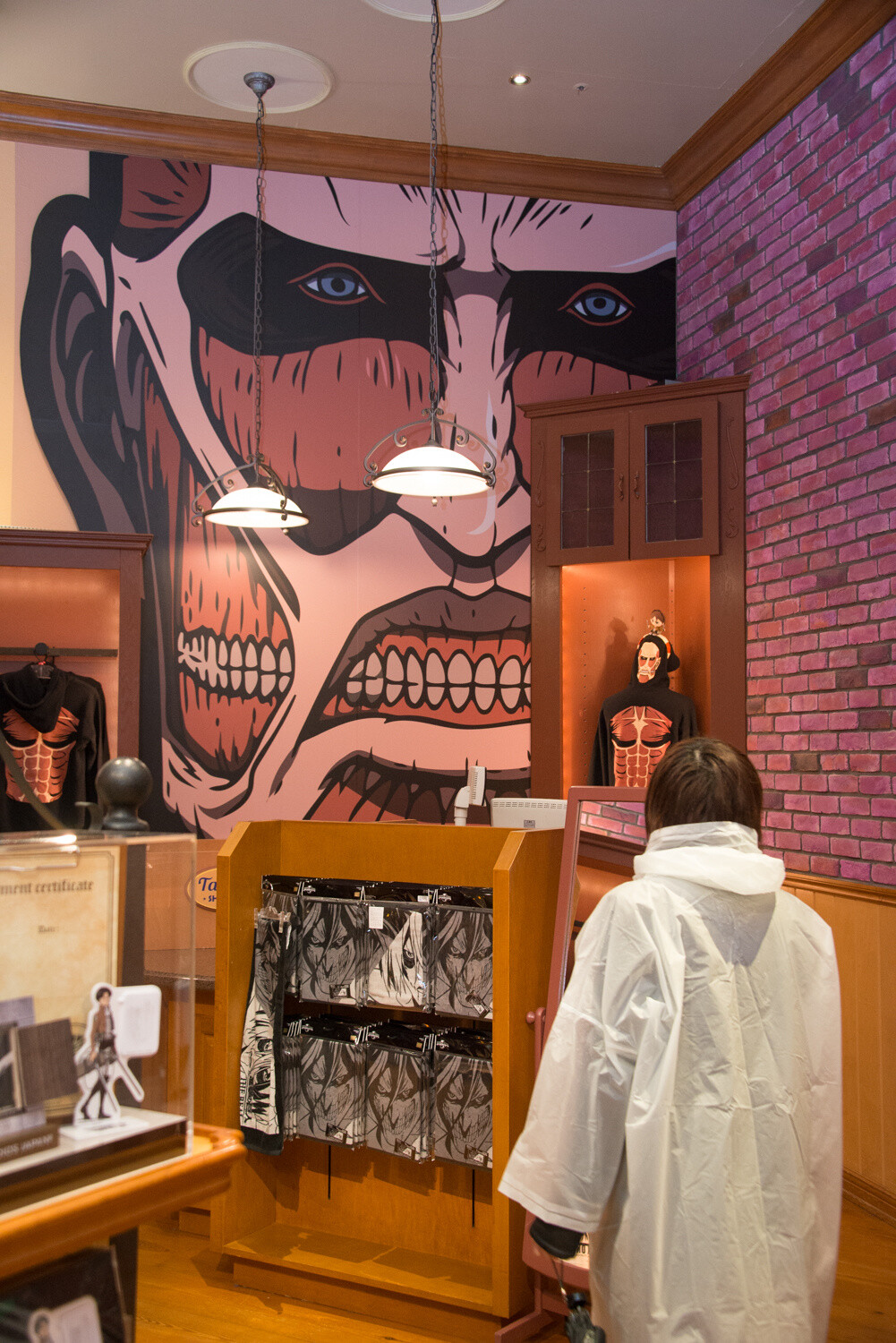  *Attack on Titan* merchandise sales floor 28