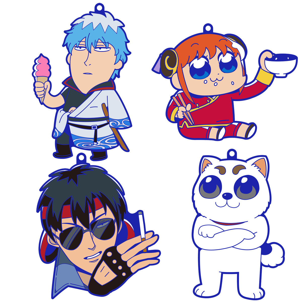 Gintama Mascots Featuring Okawa Bukubu’s Super Deformed Illustrations Released! 6