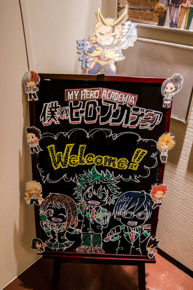 [Event Report] My Hero Academia x animate Cafe Opens in Ikebukuro! 0