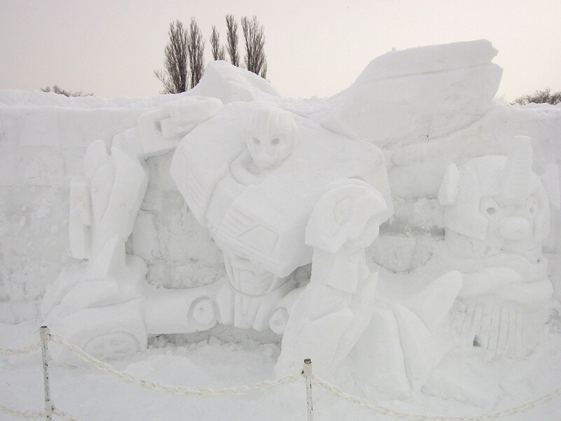 Asahikawa Winter Festival Returns Featuring an Unbelievable Transformer Snow Sculpture and More! 3