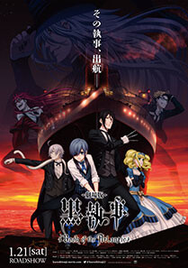 Brand New Poster and First Trailer Revealed for Black Butler Movie! 2