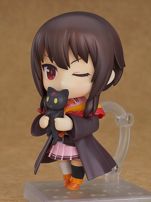 Megumin of KonoSuba Rocks School Uniform for New Nendoroid! 1