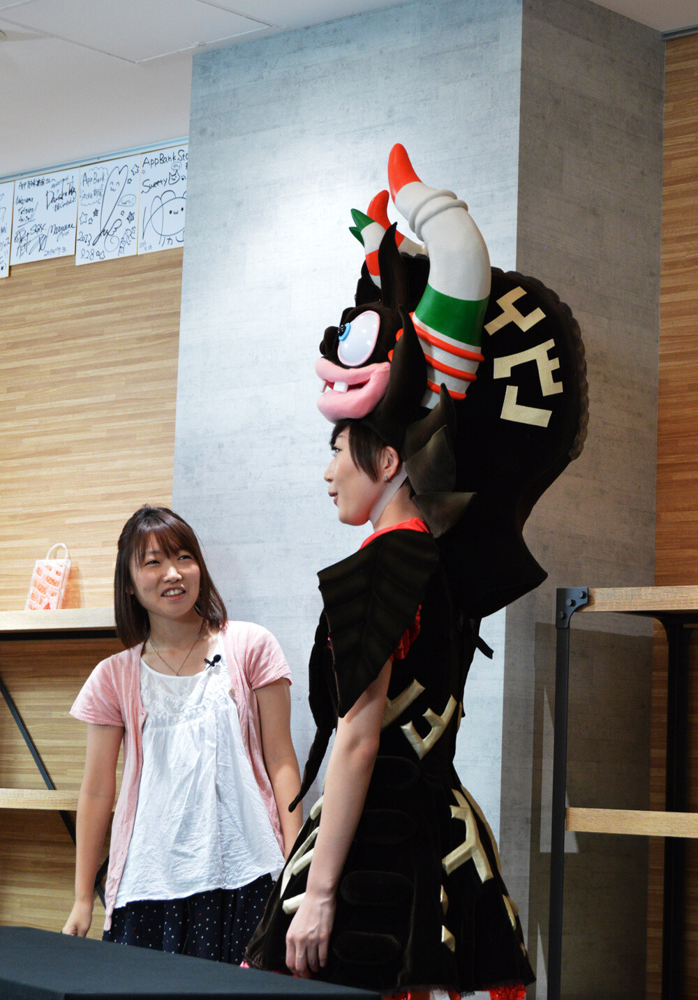 Just look at this intense costume! 0