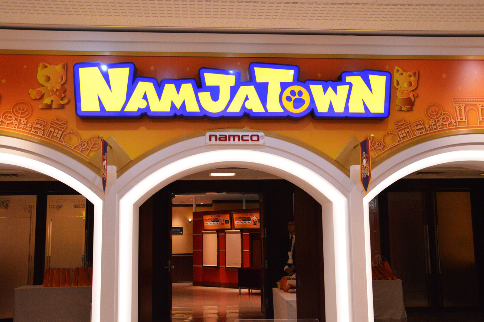 Namja Town on the second floor held a reopening.  20