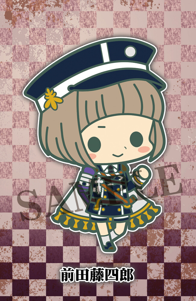 New Rubber Straps Feature Touken Ranbu’s Awataguchi Swords as Adorable Chibi Characters! 4