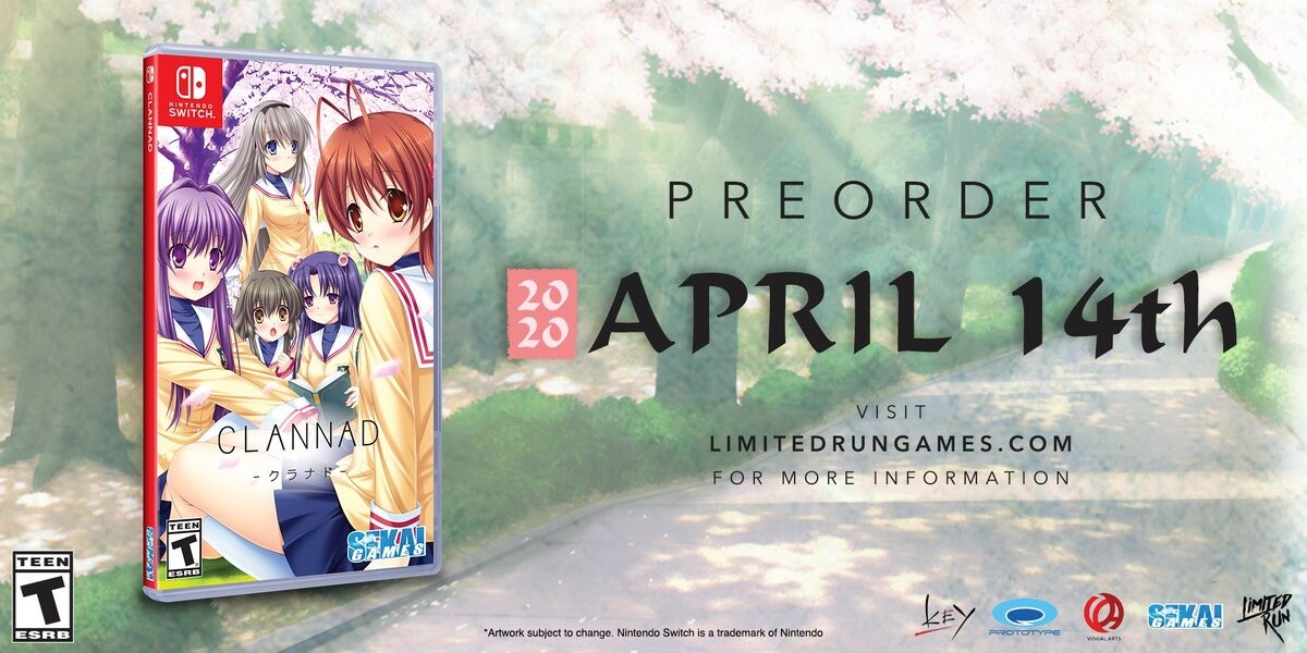 Clannad Gets First Western Physical Release Game News Tom Shop Figures Merch From Japan