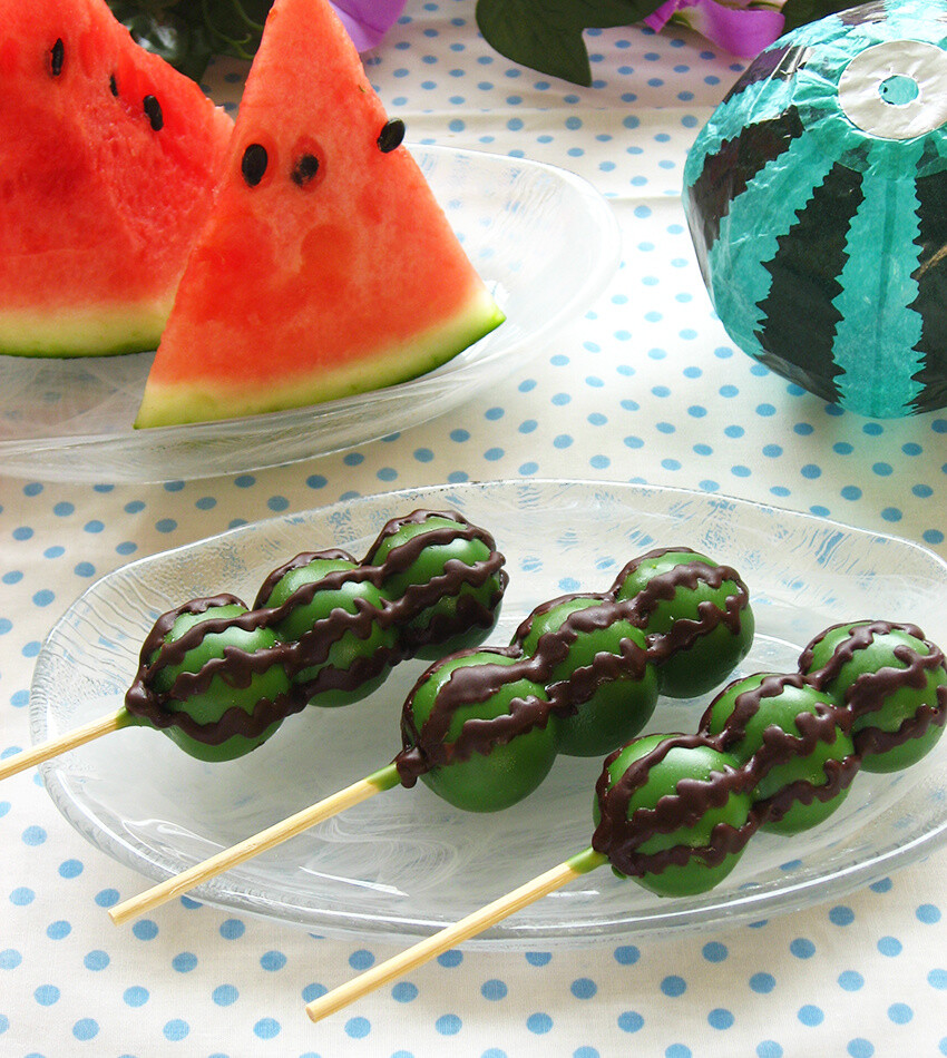 Special, Super Popular Watermelon-like Chocomanto Suika Dango Return for a Limited Time This Summer! 6