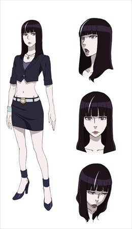 Black-Haired Woman © Yuzuru Tachikawa / Death Parade Production Committee 2