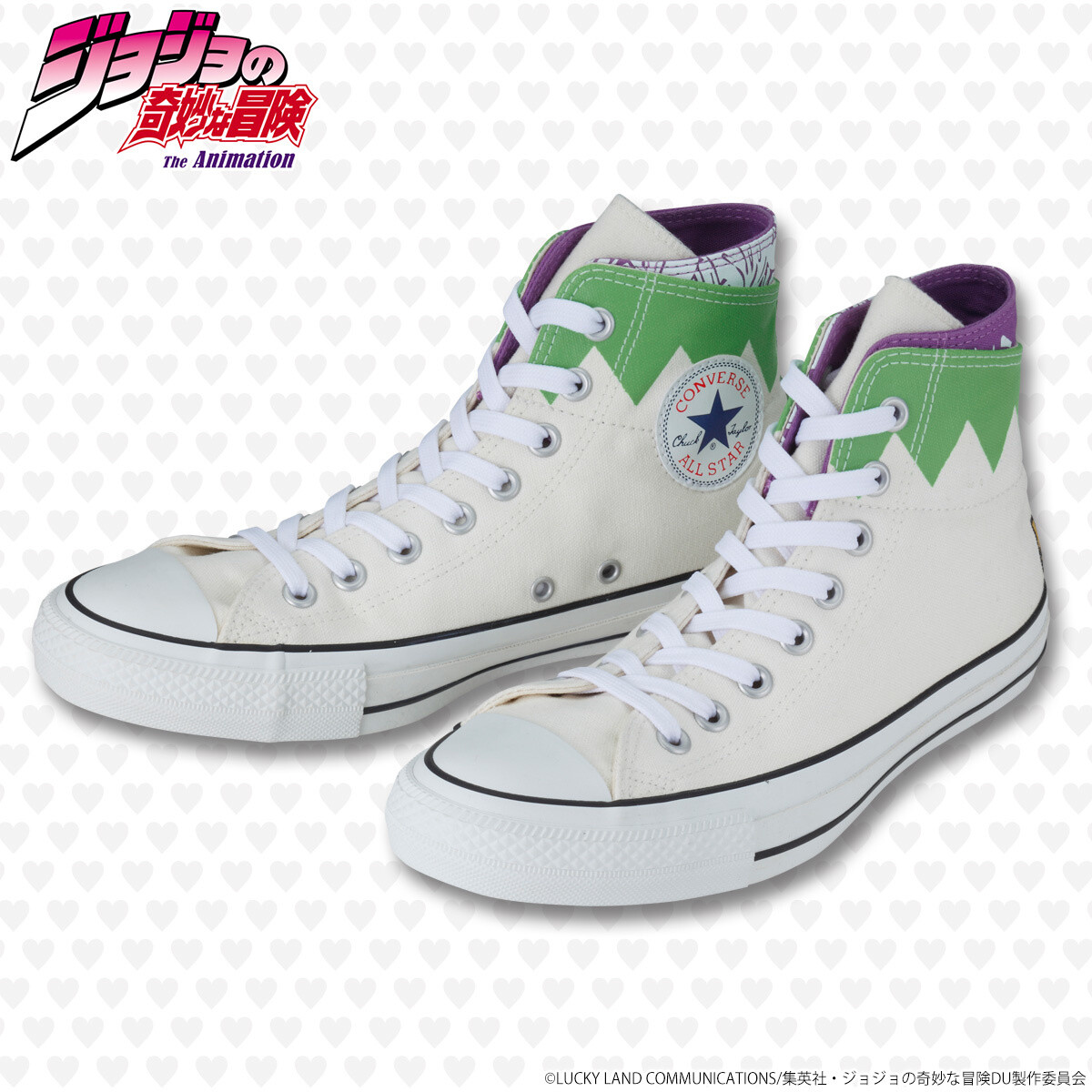 JoJo x Converse All Star 100 Yoshikage Kira & Kishibe Rohan Shoes Up for Pre-order! 4