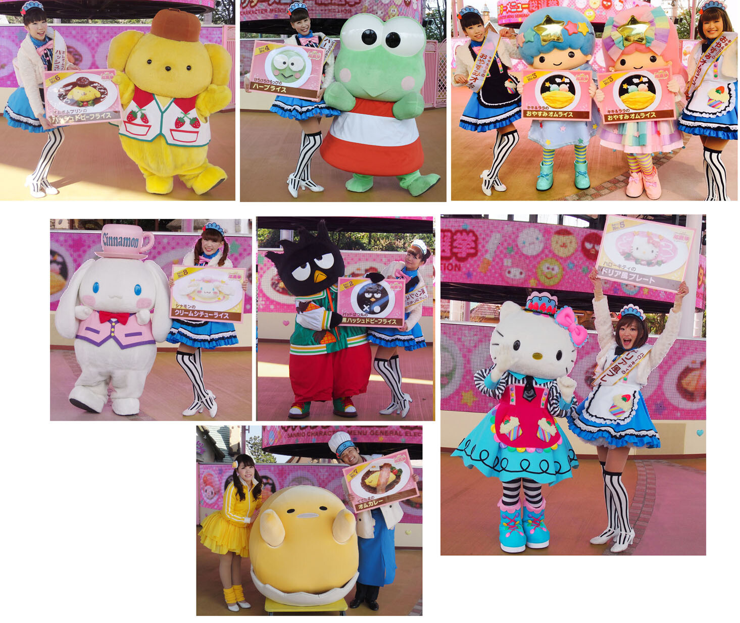 Sanrio Character Menu General Election Halftime Results Announced! 7