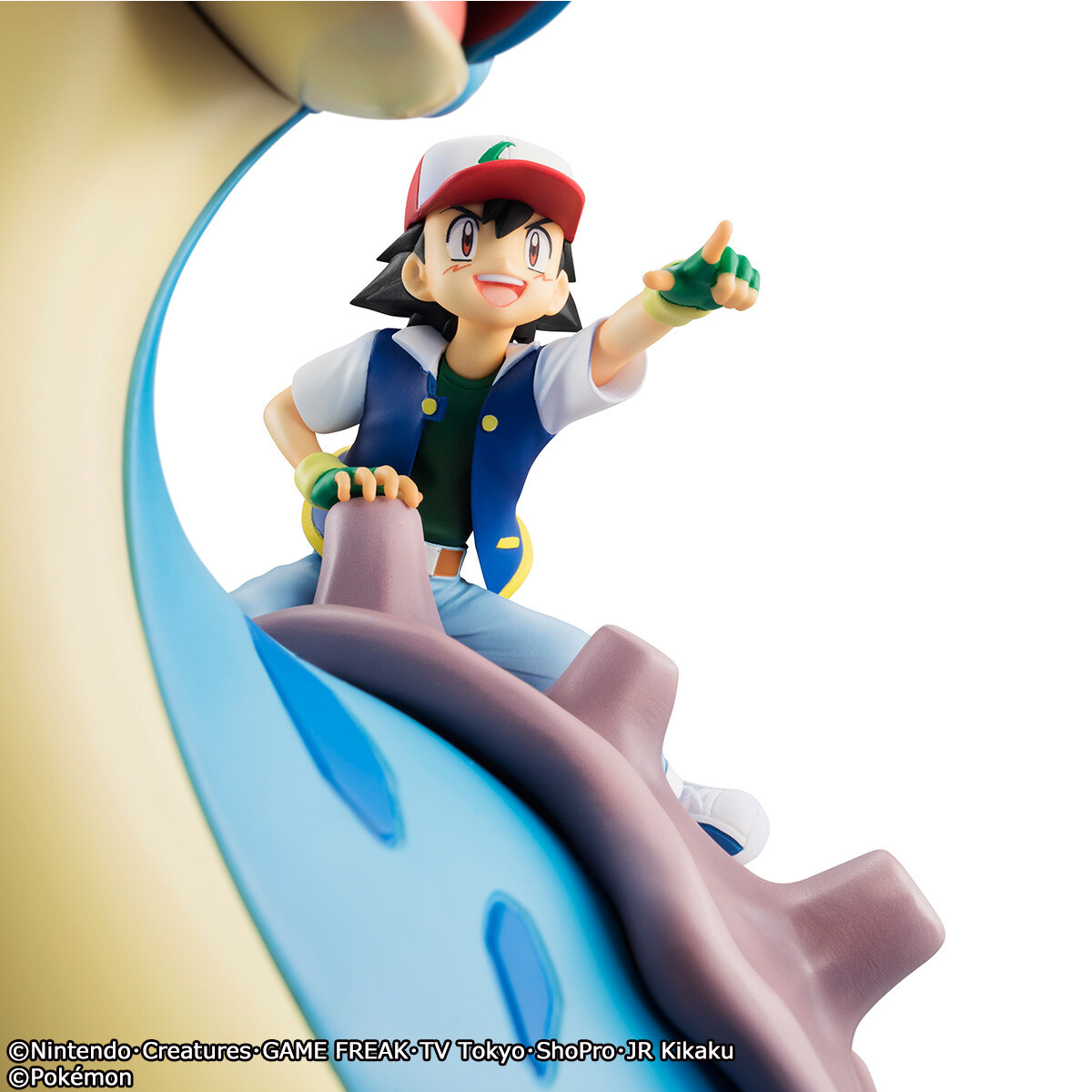 Ash and Pikachu Journey With Lapras in New G.E.M Figure! 6
