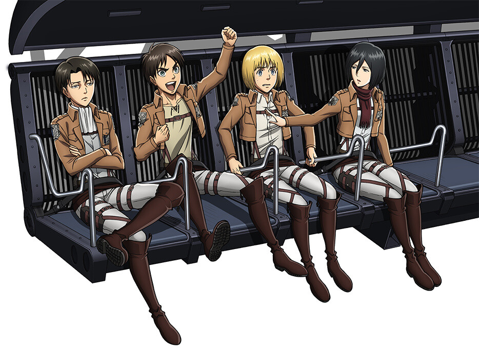 Titans Hit the Highlands! Attack on Titan Ride Arrives at Fuji-Q! 1