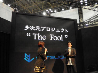 Director Shoji Kawamori at Satelight’s booth at TAF 2013 2