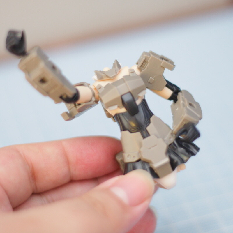 I Had a Go Putting Together and Playing Around with Frame Arms Girl Gourai! 6