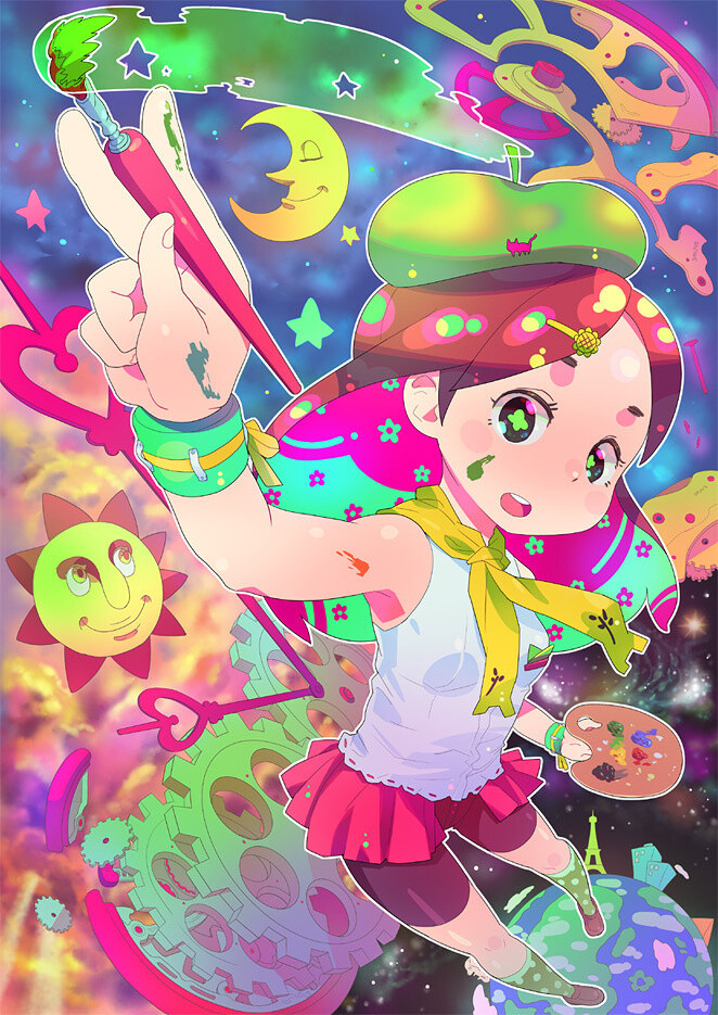 With a specific sense of purpose, I always try to do something new in each illustration work. 3