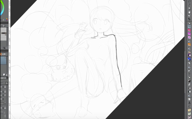 Amazing Artist from Japan Shows His Drawing Process 1