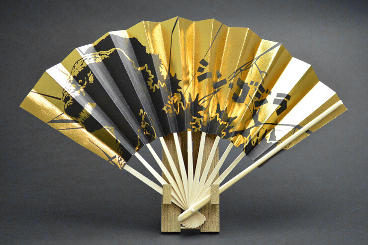 Cross Crowdfunding Launches Godzilla Resurgence Campaign! Orders Open for Gold Leaf Folding Fans & Jacquard Neckties 1