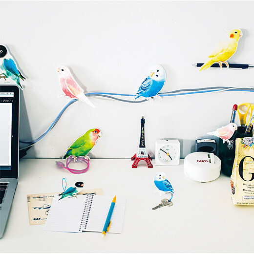 YOU+MORE! Recreate Cuteness of Parakeets as Pen Pouches! 7