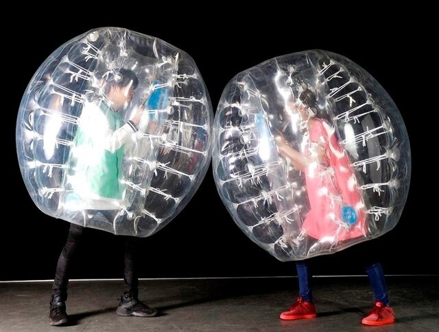 Battle for Meat with Luffy, Choji, and Majin Buu in a Bubble Soccer Showdown! 2