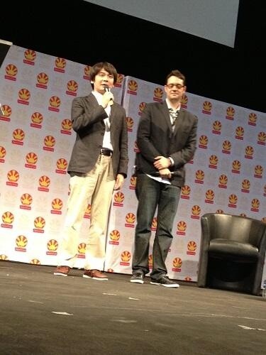 The announcement at Japan Expo 1