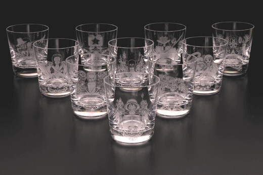*One Piece* Meets Baccarat - Tumblers Themed After Popular Characters Release 1