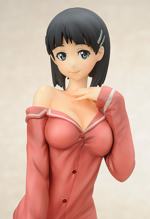 1/8 Scale figure of [Suguha Kirigaya](https://otakumode.com/shop/52a68b041e9557415c0000a9) from Sword Art Online. Contrasting her warm expression and pure appearance, this figure includes a helping of sexiness. Her slightly disheveled pajama top falling ever so slightly down to her chest is a great feature. 18