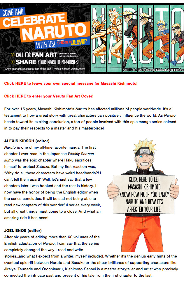 Excerpt from Weekly Shonen Jump NARUTO © 1999 by Masashi Kishimoto/SHUEISHA Inc. 0