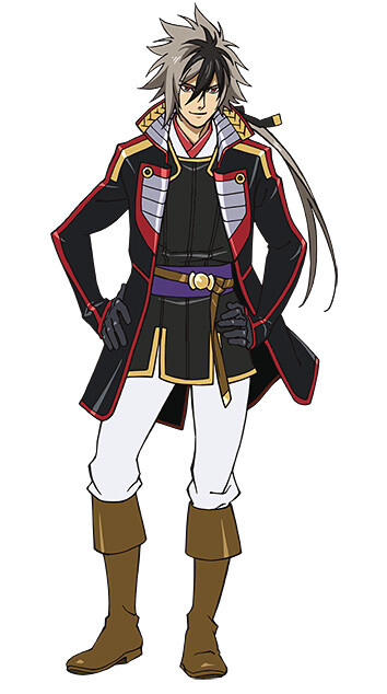 Oda Nobunaga (CV: Mamoru Miyano) © Shoji Kawamori, Satelight Inc. / ALC / GP / Nobunaga the Fool Production Committee 2