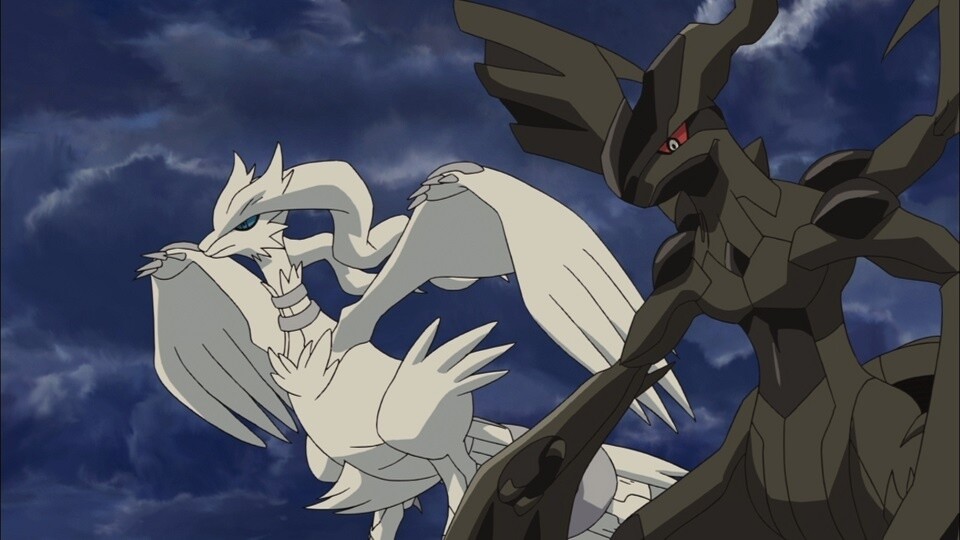 Reshiram & Zekrom, appearing in *Pokémon the Movie: White - Victini and Zekrom* (11) and *Pokémon the Movie: Black - Victini and the Reshiram* (11). 7