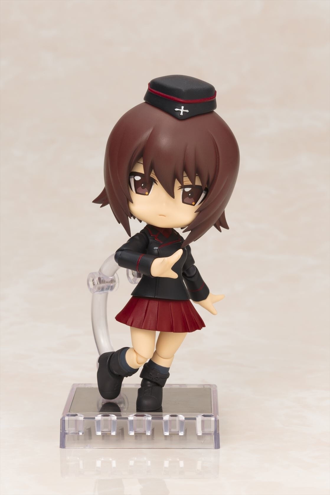 Girls und Panzer’s Maho Nishizumi Enlists in the Ranks of Kotobukiya’s Cu-Poche Collection! 0
