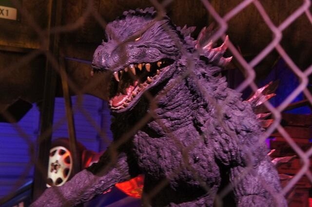 The monstrous Godzilla. 0