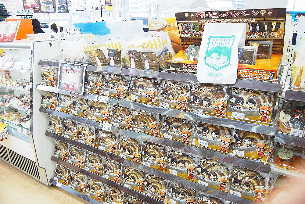 Lawson Stores Themed After Attack on Titan Open! Campaign Goods Also Go on Sale! 33
