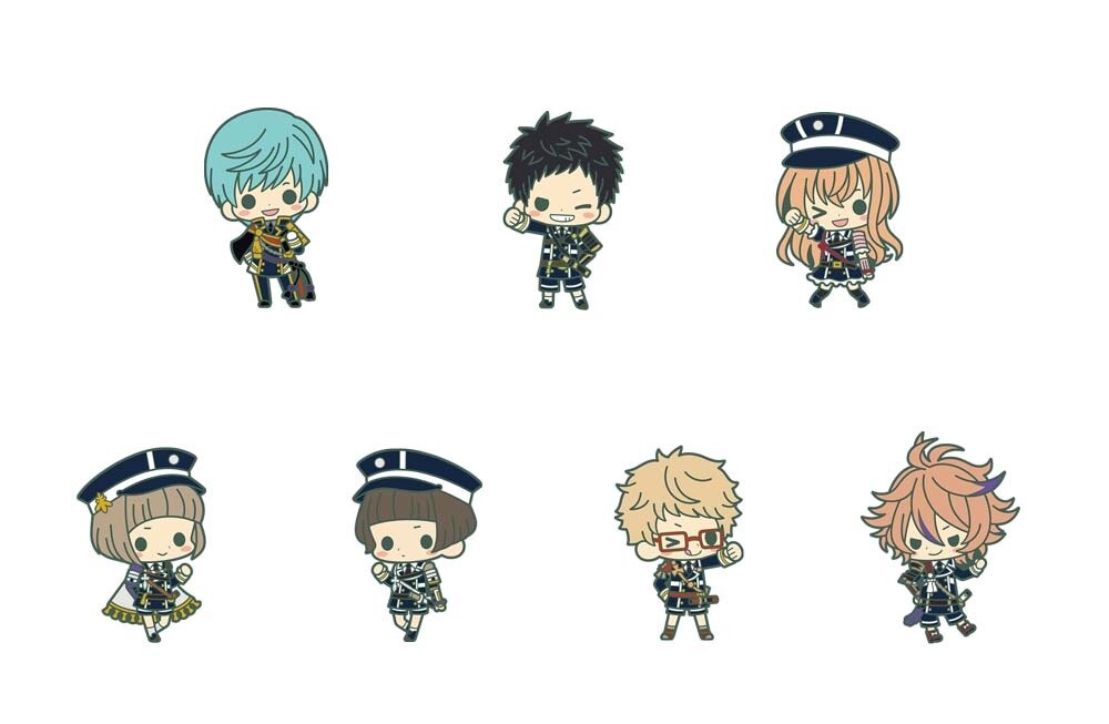 New Rubber Straps Feature Touken Ranbu’s Awataguchi Swords as Adorable Chibi Characters! 9