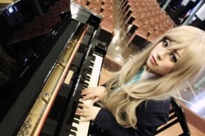 Misamisa cosplaying Kotobuki Tsumugi from "K-On!" 2