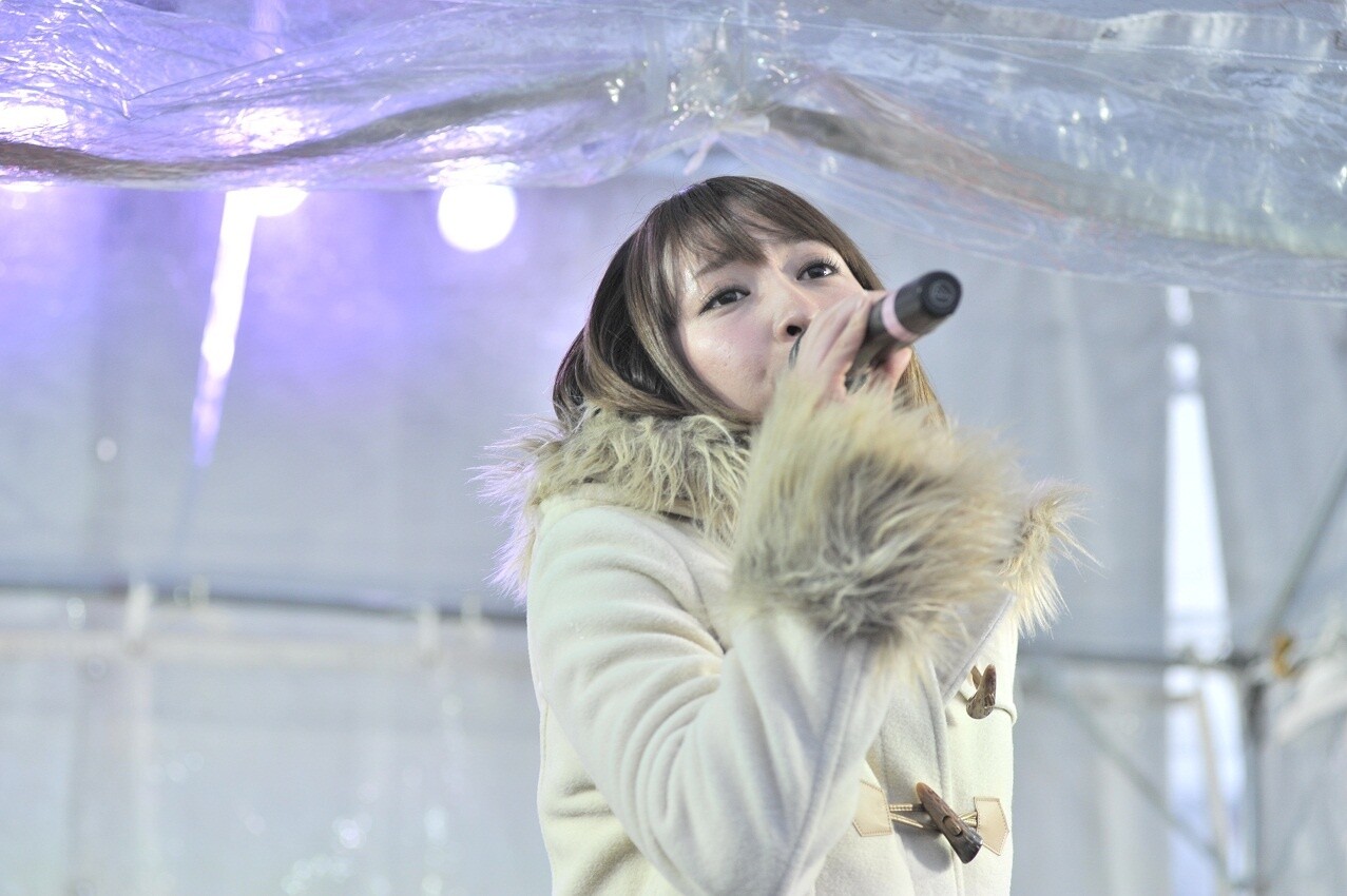 Aoi Eir Performs Live at the Sapporo Snow Festival! 0