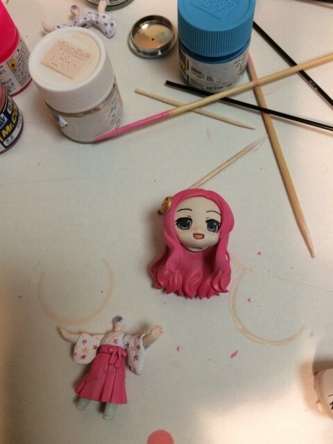 ClariS Nendoroid Petite Paint Job Challenge - One-of-a-Kind Original Nendoroid Petite 12
